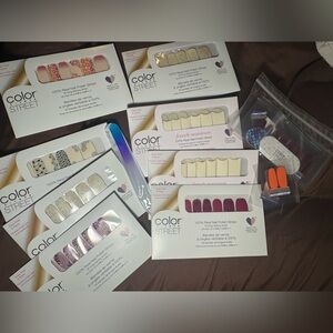 Color Street Nail Strips

All brand new, never opened. Amazon is $18 each.